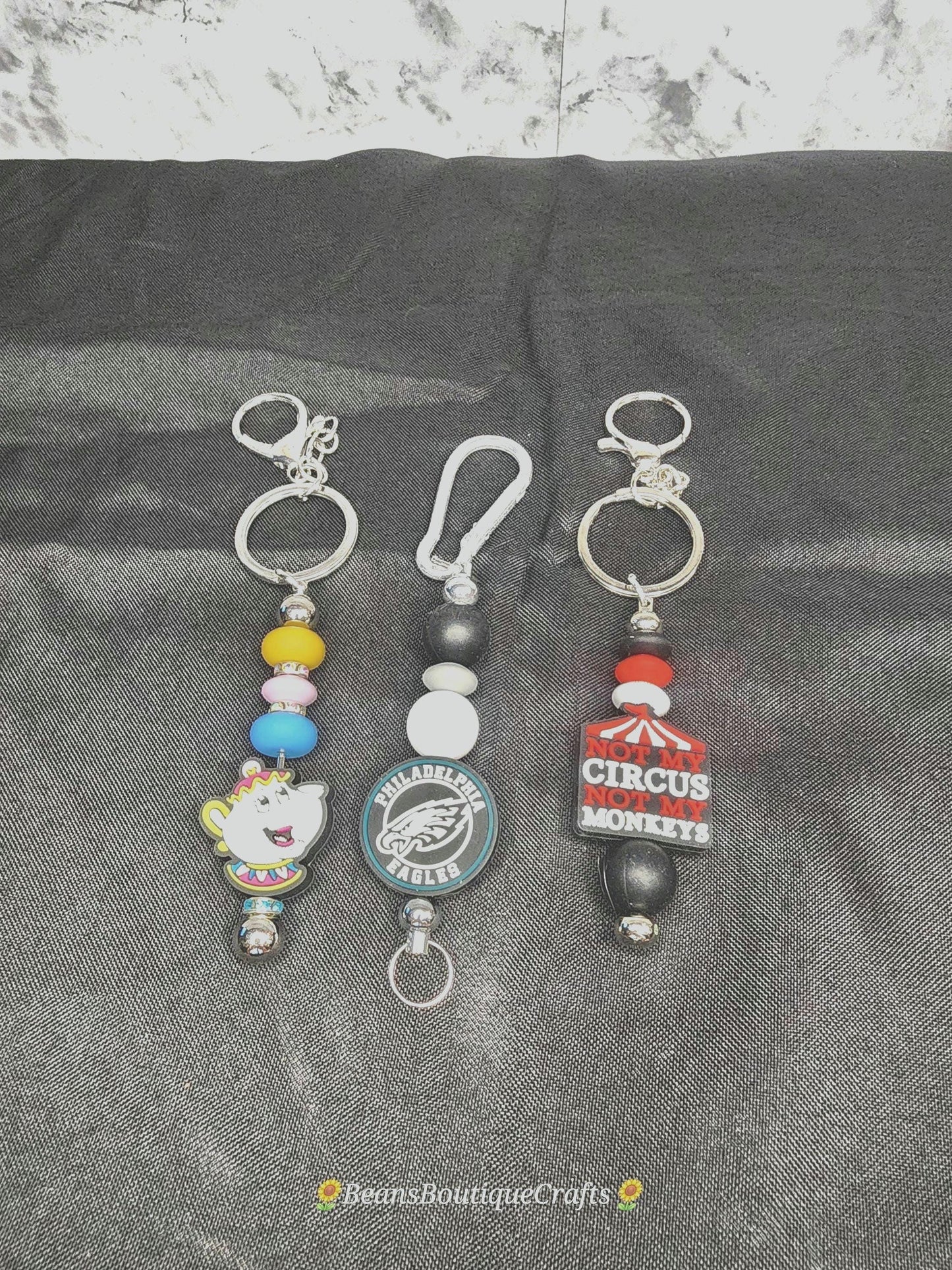 Beaded Keychains