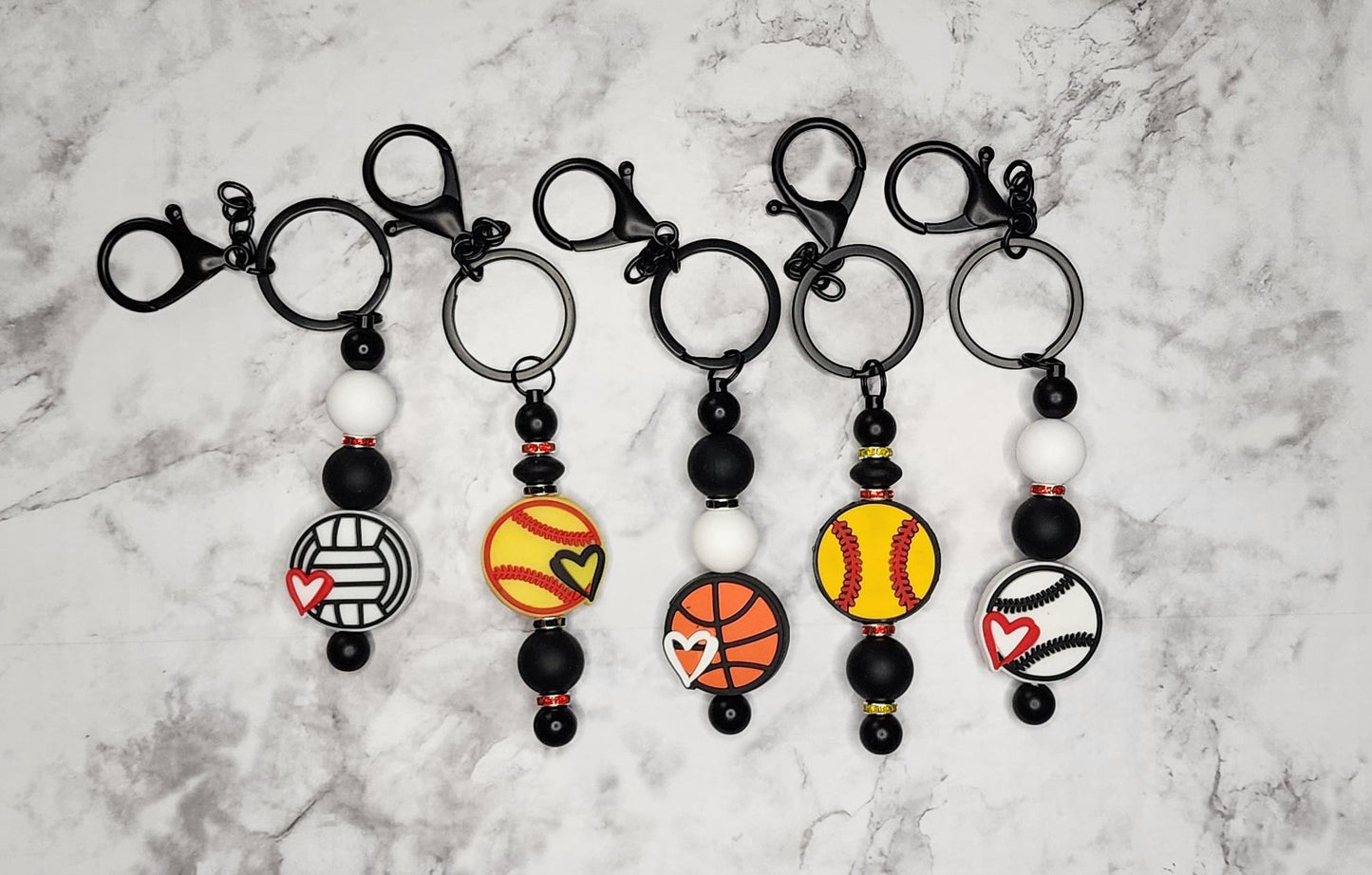 Beaded Keychains