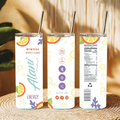20oz Tumbler - Alani Mimosa Design