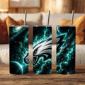 20oz Tumbler Eagles Galaxy Design