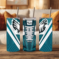 20oz Tumbler - Philadelphia Eagles - Eagles Shoe Design