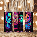20oz Tumber - F.R.I.E.N.D.S Halloween Killers Design
