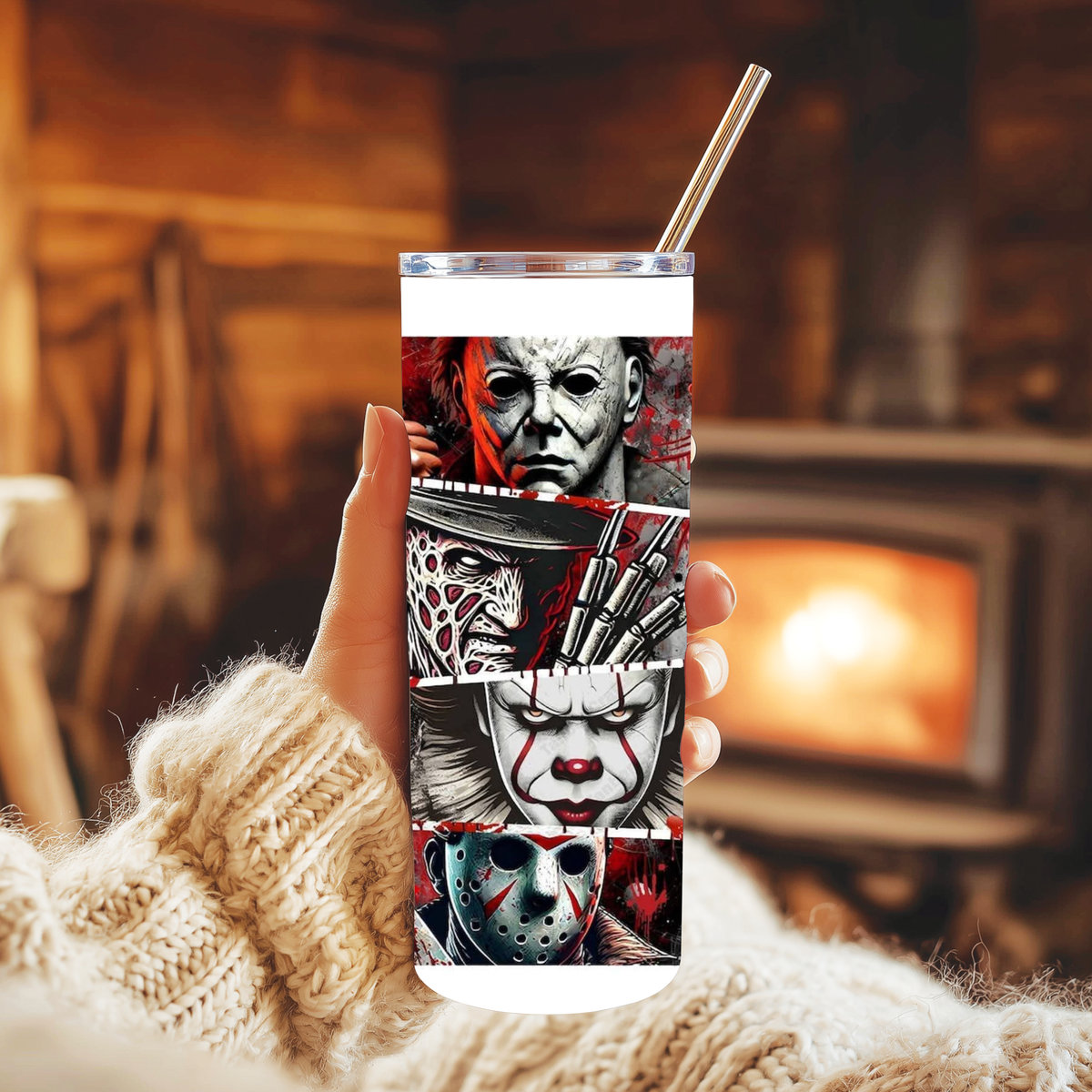 20oz Tumbler - Film Reel Killers Design