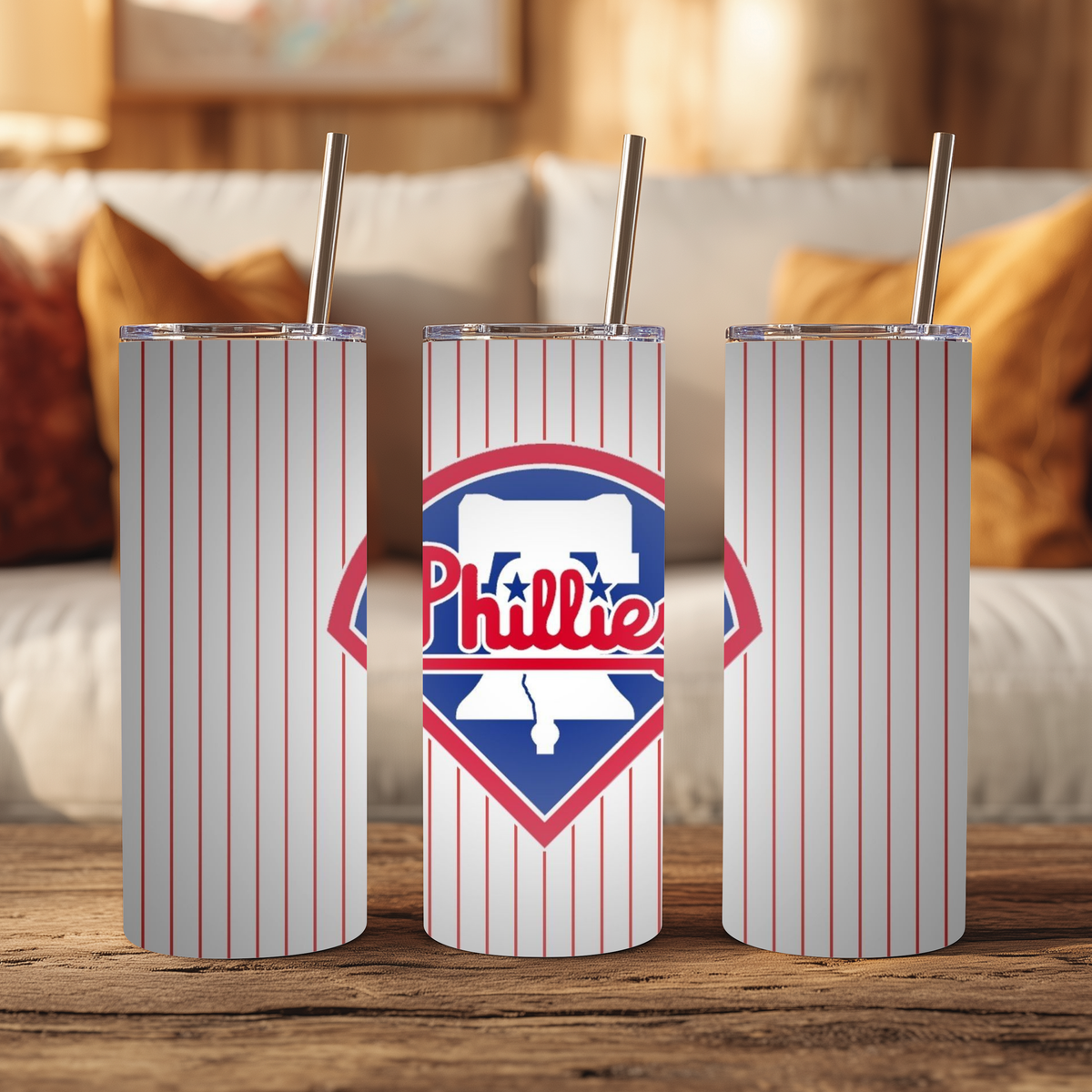 20oz Tumbler - Philadelphia Philles - Classic Design