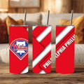 20oz Tumbler - Philadelphia Phillies - Ribbon Design 2