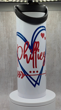 20oz Water Bottle - Philadelphia Phillies Design - Cupid Design