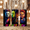 20oz Tumbler - Slasher Villains Design