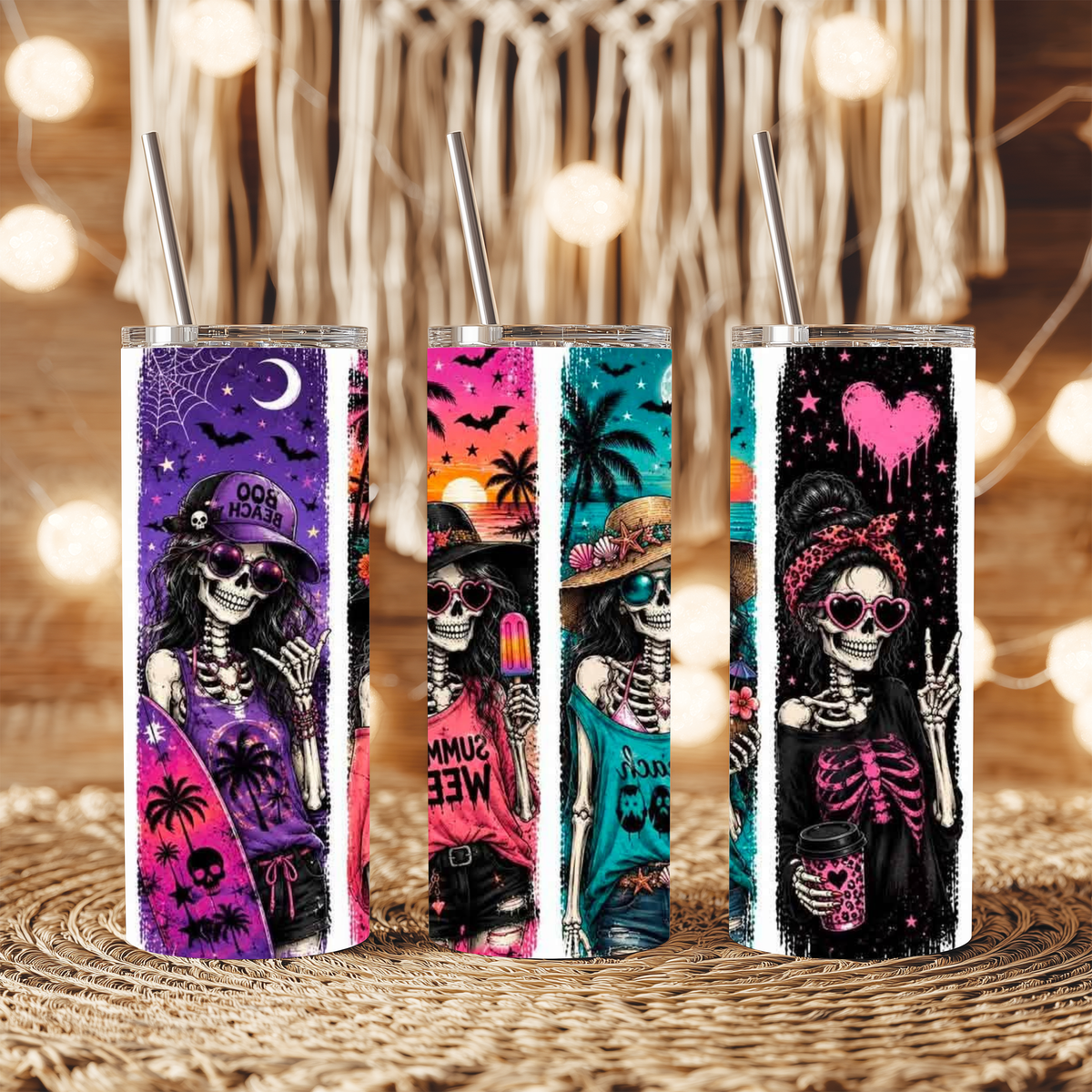 200z Tumbler - Summerween Design